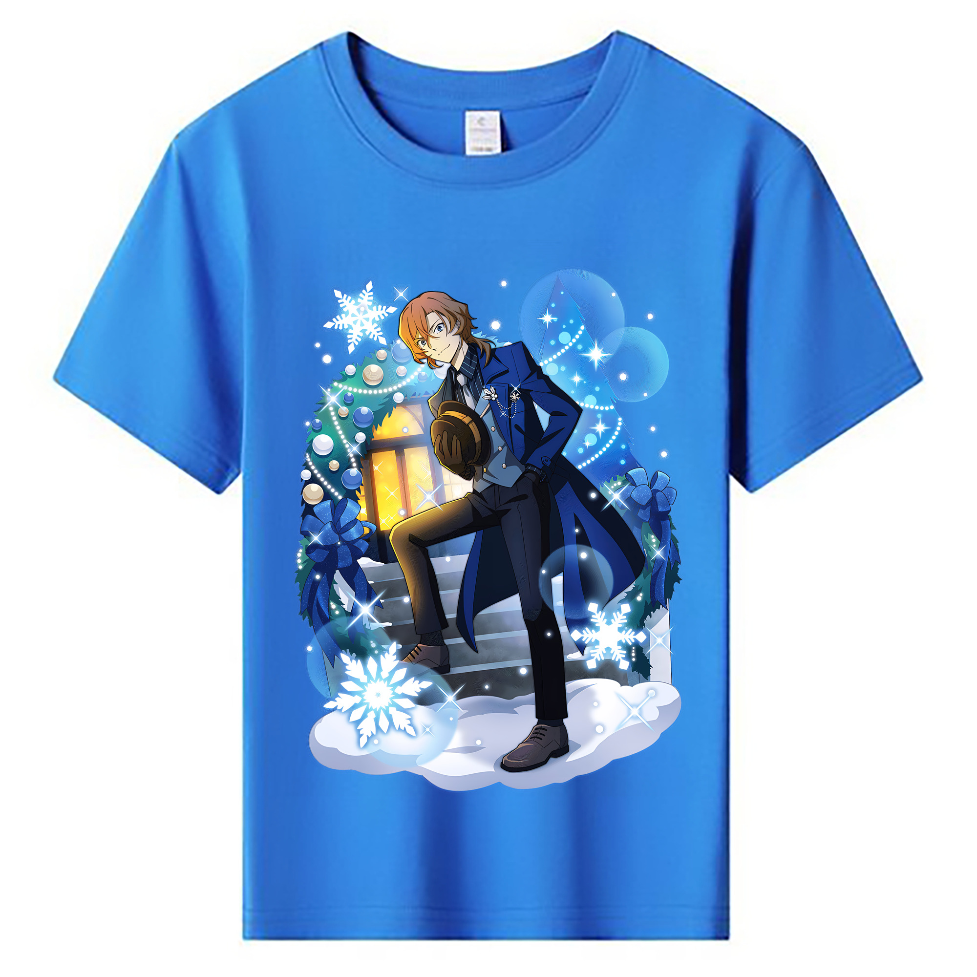 （画像用） 文豪ストレイドッグス Bungo Stray Dogs 綿100％キッズTシャツ（フロントプリント）